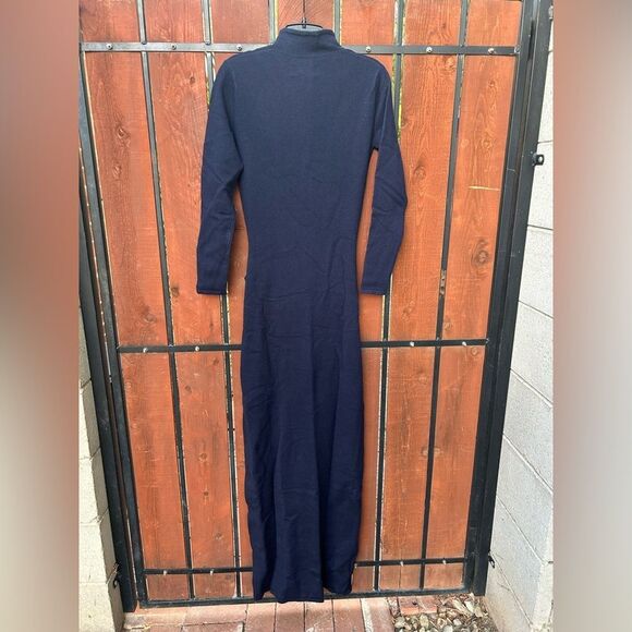 SER.O.YA MELONIE KNIT MAXI DRESS Sapphire Blue NWT - Picture 4 of 7